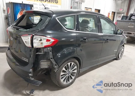 2017 Ford C-Max Hybrid Titanium z USA, uszkodzony, nr VIN 1FADP5DU9HL105482
